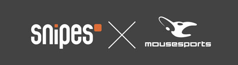 E-Sports: Snipes kleidet mousesports ein und launcht exklusive Fan-Kollektion - (Logos: Snipes/mousesports)