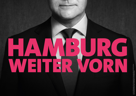 SPD-Kampagnenmotiv zur Hamburger Brgerschaftswahl von Butter, Berlin (Foto: Butter)