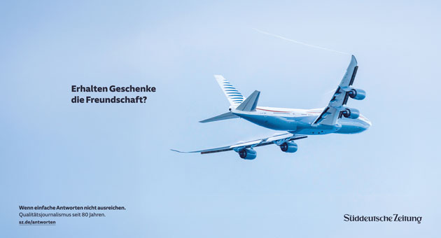 80-Jahre SZ-Kampagne stammt von Ogilvy Frankfurt -