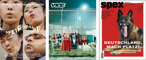 'SZ-Magazin', 'Vice' und 'Spex' sind nominiert als LeadMagazin des Jahres