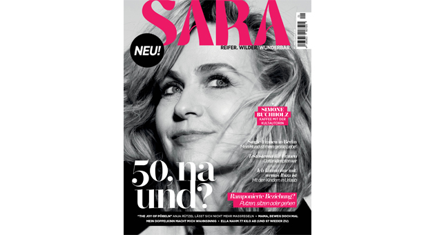 Frauenmagazin Sara startet im Mai in Deutschland - Snippet Media bringt sein niederländisches Magazin für Frauen ab 50 unter dem Namen "Sara" auf den deutschen Markt – Foto: Sara