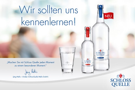 TAS entwickelt Markenauftritt für Schloss Quelle Gourmetlinie - TAS Emotional Marketing kreiert Einführungskampagne für die neue Gourmetlinie 'Schloss Quelle' (Foto: TAS Emotional Marketing)