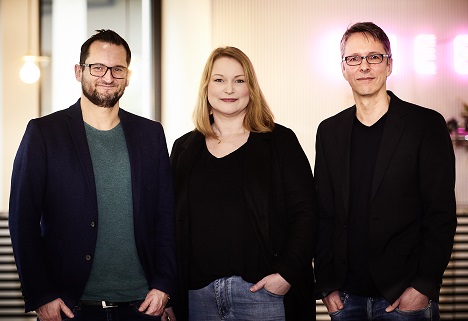 Dopamine tritt als neue Healthcare-Agentur an - Mario Michael Schmidt, Annette Brandau und Thomas Brandau (v.l.) sind die Köpfe hinter D-HCC Dopamine Healthcare Communication (Foto: D-HCC)