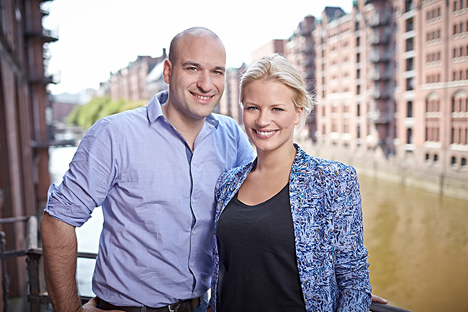 Second Hand-Portal Rebelle erhält frisches Kapital - Rebelle-Gründer Max Schönemann und Cécile Gaulke (Foto: Rebelle)