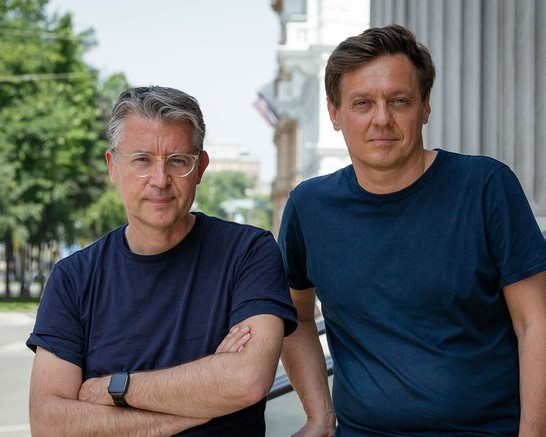 Matthias Schrader (links) und Markus Hflinger sind sich einig - Foto: Georg Krewenka/Accenture