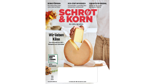 Schrot&Korn im neuen Outfit - Schrot&Korn wurde mit der Ausgabe Nr. 11/2024 inhaltlich und optisch modernisiert - Foto: Bio Verlag