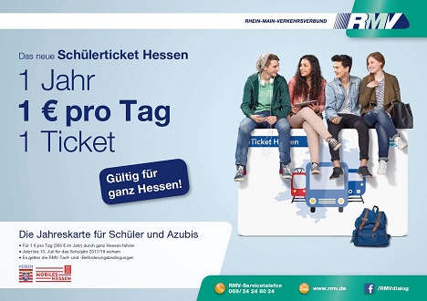 Huth + Wenzel entwickelte eine Kampagne fr das 'Schlerticket Hessen' (Foto: Huth + Wenzel)