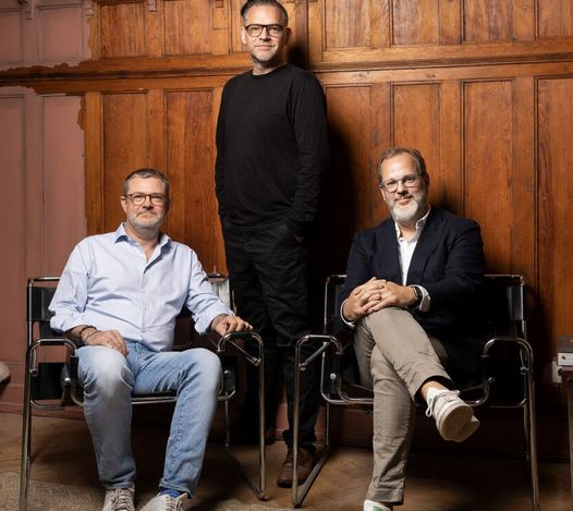 Firmengrnder (v.l.) Christian Krug, Jan Schwochow und Benedikt Holtappels - Foto: Jonas Wresch
