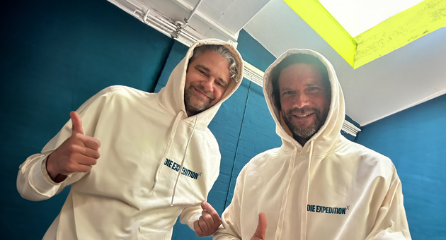 Sebastian Radack und Tim Schierwater gründen ihre eigene Agentur - Sebastian Radack (li.) und Tim Schierwater gehen auf Expedition