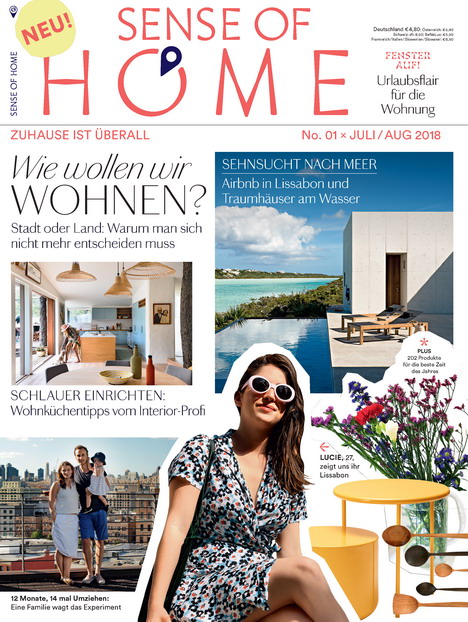 Burda holt für neues Magazin 'Sense of Home' Airbnb ins Boot - 'Sense of Home' erscheint künftig zweimal im Monat