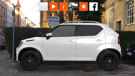 SevenOne Media realisiert mit Suzuki erste Augmented-Reality-Kampagne - Die von SevenOne Media eingesetzte Augmented Reality-Lösung ermöglicht die Einblendung von 3D-Bildern ohne zusatzliche App (Foto: SevenOne Media)