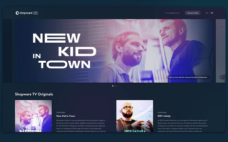 E-Commerce: Shopware veröffentlicht VoD-Plattform - Der kostenlose Streaming-Dienst Shopware TV informiert über den E-Commerce-Markt - Foto: Shopware