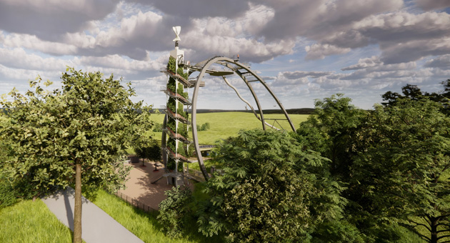 Ad Publica übernimmt Kommunikation für neues Tourismusprojekt - Ad Publica verantwortet seit Anfang 2025 die Kommunikation des Leuchtturmprojekts Aussichts- und Eventbogen Mardorf – Foto: Ad Publica