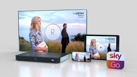 Sky Deutschland führt neue Funktion für Sky Go ein - Die Aufnahmen des Sky Q-Receivers stehen künftig auch unterwegs auf mobiles Endgeräten zur Verfügung (Foto: Sky Deutschland)