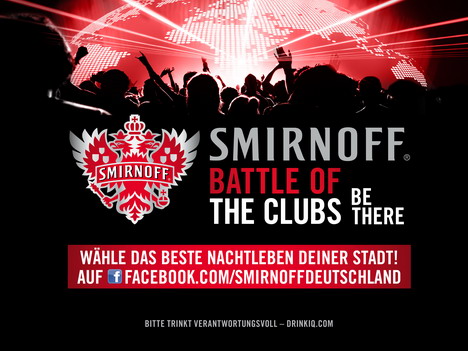 Virtue Berlin im Kampfeinsatz für Smirnoff -