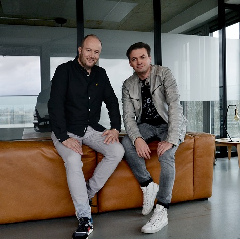 Mit Constantin Sossidi (links) und Oleg Friesen (rechts) ist die kreative Spitze von thjnk Hamburg jetzt komplett. (Foto: thjnk)