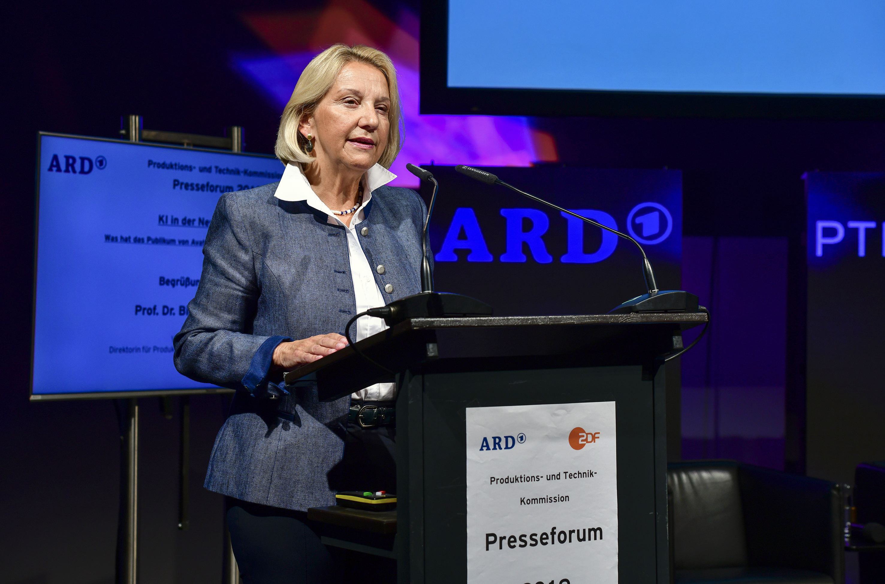 Nach Schlesinger-Affäre: Luxus-Vorwürfe gegen weitere ARD-Anstalt? - Birgit Spanner-Ulmer, Technik-Direktorin des Bayerischen Rundfunks, steht wegen des Umgangs mit Gebührengeldern in der Kritik - Foto: rbb/Oliver Ziebe