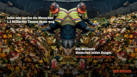 Der 'Spiegel' stellt in seiner neuer Marken-Kampagne gesellschaftliche Widersprche gegenber (Foto: Der Spiegel)