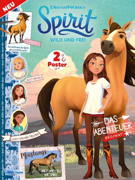'Spirit' ist eines der fnf neuen Magazine von Blue Ocean