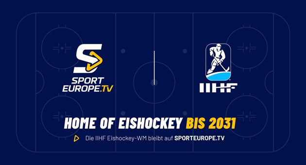 Sporteurope.TV sichert sich Eishockey-WM-Rechte bis 2031 -