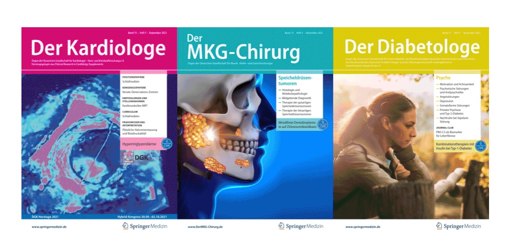 Ab Juni 2022 erhalten 21 Zeitschriften aus dem Springer Medizin Verlag einen geschlechterneutralen Titel - Foto: Springer Medizin Verlag