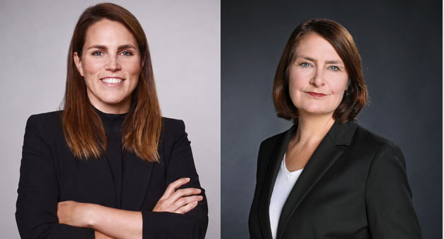 Connaid erweitert Geschäftsführung - Stina Stahmer hat im Sommer 2026 die Geschäftsleitung HCP bei Connaid übernommen, Nina Seiler verstärkt seit August das Media-HCP-Team – Quelle: Inga Sommer Photographie/Connaid
