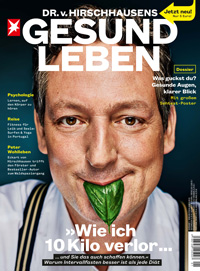 Hirschhausen vitalisiert 'Stern Gesund Leben' - G+J lässt 90.000 Exemplare des begehrten Heftes nachdrucken (Cover: G+J)