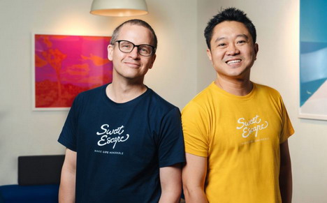 Burda investiert in Foto-Service-Plattform Sweet Escape - Sweet Escape-Gründer Emile Etienne (l.) und David Soong (Foto: Burda)