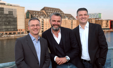 Syzygy: Zweistelliges Umsatzplus im deutschen Markt - Erwin Greiner, Lars Lehne und Frank Ladner wollen sich in 2019 auf den Ausbau des deutschen Markts konzentrieren (Foto: Syzygy)