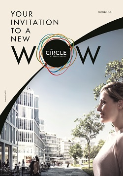 Immobilien: The Circle von Hirschen Group-Agenturen in Szene gesetzt - Die The Circle-Kampagne mit dem Claim 'You invitation to a new now' ist analog und digital gestartet (Foto: Zum goldenen Hirschen)