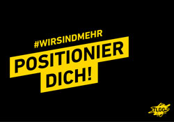 #wirsindmehr: TLGG ruft Branche zur Positionierung gegen Rechts auf - (Visual: TLGG)
