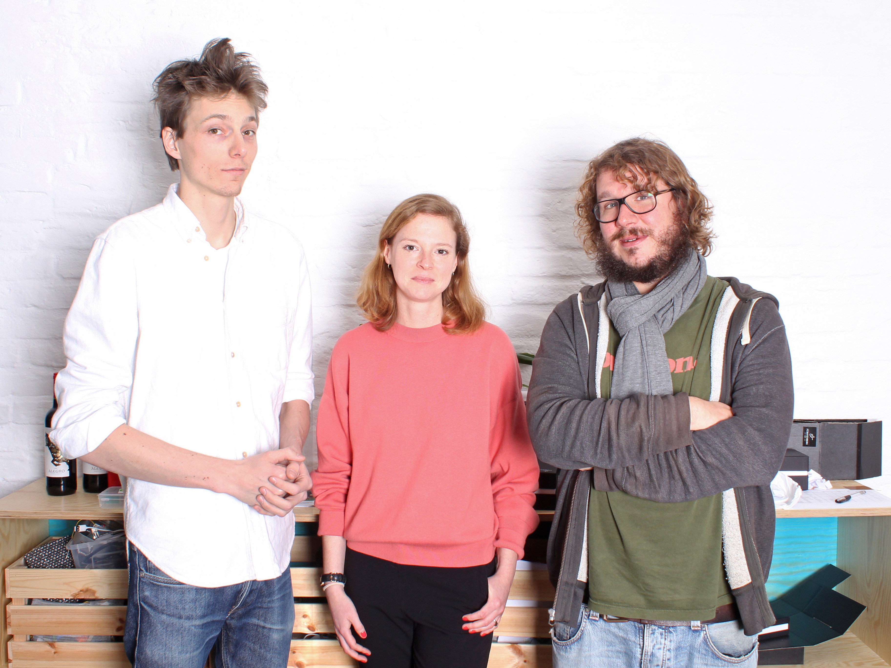 Max Orgeldinger, Laura Alajmo und Christoph Bornschein (v.l., Foto: TLGG)