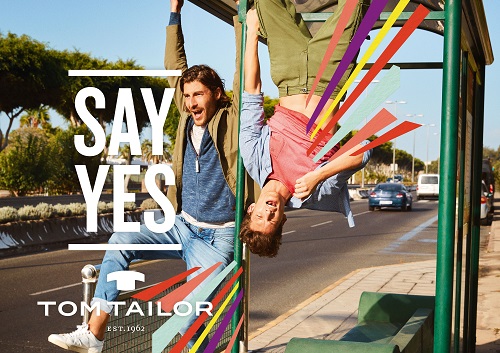 Tom Tailor und loved zeigen mit Fortsetzung der 'Say Yes'-Kampagne Haltung im TV - Tom Tailor animiert im Rahmen der aktuellen Kampagne zu mehr Haltung und Mut (Foto: Tom Tailor)