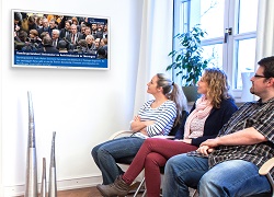 MDR liefert Regionalnachrichten für TV-Wartezimmer - TV-Wartezimmer bezieht fortan Regionalnachrichten vom MDR (Foto: TV-Wartezimmer)