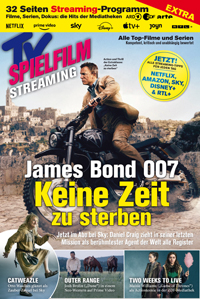 'TV Spielfilm' mit Streaming-Beilage - Beilage von 'TV Spielfilm Streaming'. Marktstart: 13. Mai 2022