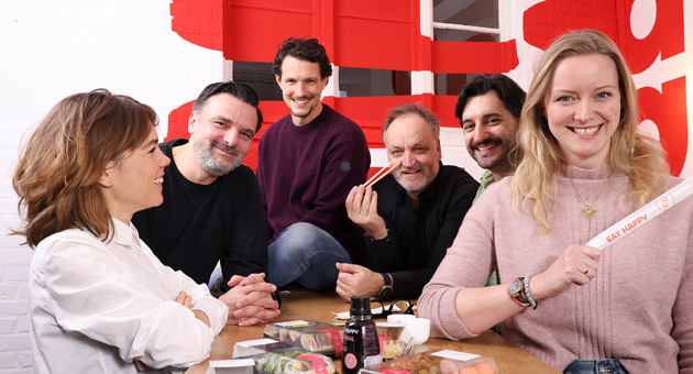 Eat Happy Group kürt neue Kreativ-Leadagentur - Das Eat Happy-Team von Tank Tank - Foto: Tank Tank