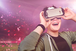 Telekom-Fuballturnier wird zum interaktiven 360-Grad-Erlebnis (Foto: Telekom)