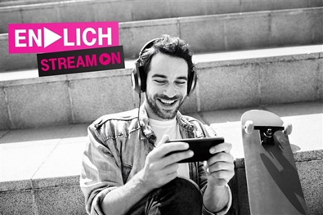 Deutsche Telekom und DDB streamen ohne Limits - Mit 'StreamOn' gibt es keine Limits mehr (Foto: Deutsche Telekom)