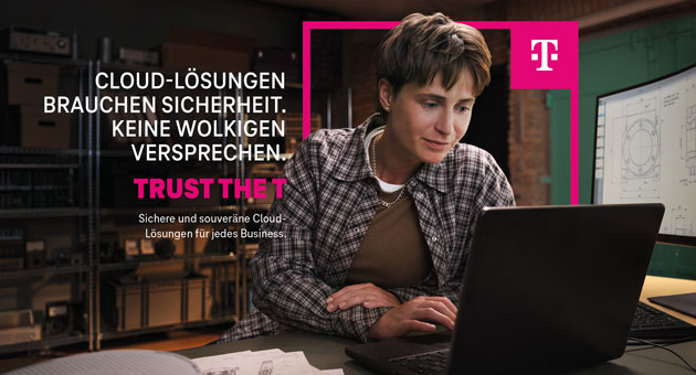 T Business startet europaweite Kampagne "Trust the T" - T Business und Scholz & Friends rücken Vertrauen als zentrales Thema der neuen europaweiten B2B-Kampagne "Trust the T" in den Fokus – Quelle: Telekom