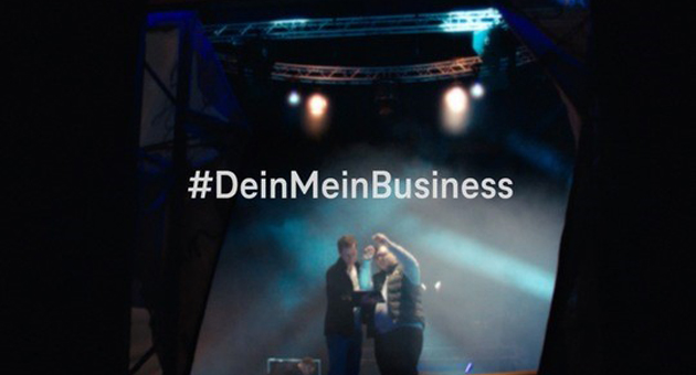 Mit der neuen B2B-Kampagne "#DeinMeinBusiness" richtet sich die Deutsche Telekom an KMU  Foto: Scholz & Friends