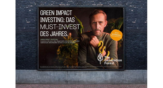 The Generation Forest entscheidet sich für Überground - The Generation will neue Investroen für Regenwald-Projekte gewinnen - Abb.: Überground