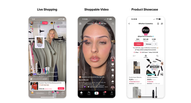 TikTok bringt Shopping-Funktion nach Deutschland - Auch deutsche TikTok-Nutzer:innen können ab sofort Produkte innerhalb von Videos und Livestreams kaufen: Foto: TikTok