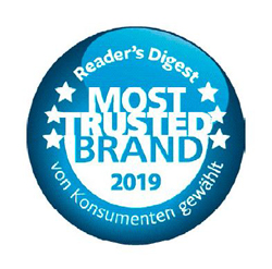 (Logo: Most Trusted Brands)