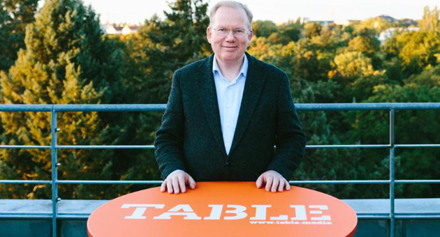 Sebastian Turner grndete Anfang 2021 in Berlin die Entscheidermedien-Plattform Table Media - Foto: Table Media