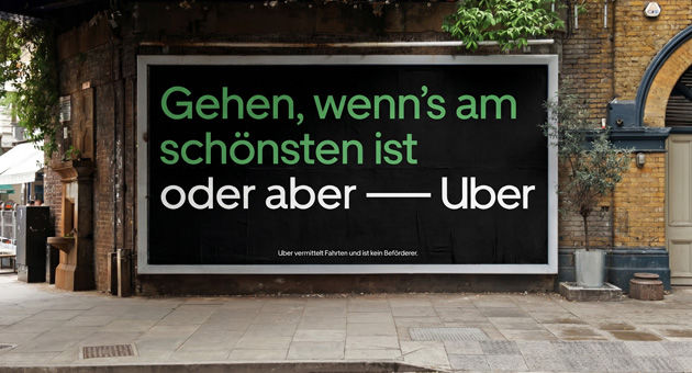 Uber setzt bei neuer Deutschlandkampagne auf Alltagsbeobachtungen - Uber und Serviceplan präsentieren den ersten gemeinsamen Auftritt – Foto: Serviceplan