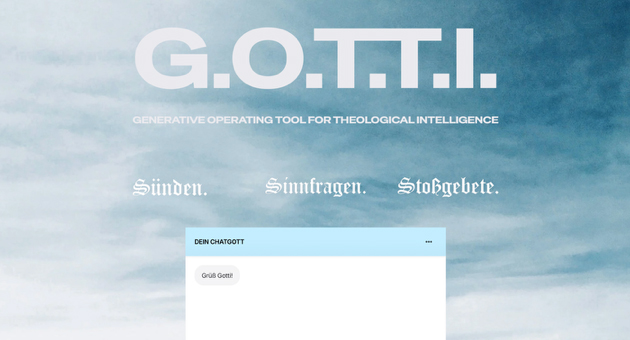 Schon mal mit Gott geklönt? -