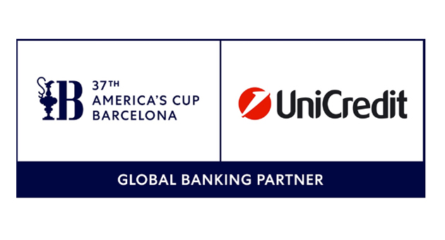 UniCredit geht beim America's Cup an Bord - Logo: UniCredit