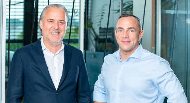 Das neue Duo bei All3Media Deutschland: CEO Vittorio Valente und Filmpool-COO Felix Wesseler (vlnr)  Foto: All3Media Deutschland