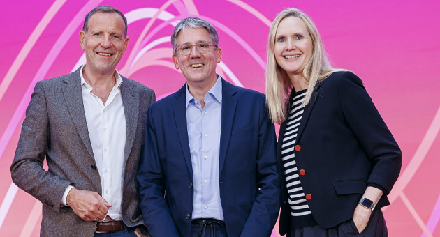 Vaunet verkündet Änderungen im Vorstand und in den Fachbereichen - Der neue Vaunet-Vorstand ist quasi der Alte (v.li.): Dr. Michael Müller, Claus Grewing und Dr. Nina Gerhardt - Foto: Vaunet