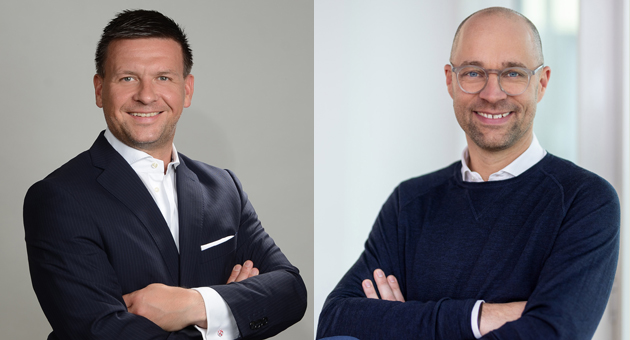 RMS vergibt Auslandsvermarktung an RTL Ad Alliance - Dr. Oliver Vesper, Chief Digital Officer & Deputy CEO RTL Ad Alliance, und Stefan Mölling, CEO RMS – Fotos: RTL Ad Alliance und Christina Körte/RMS